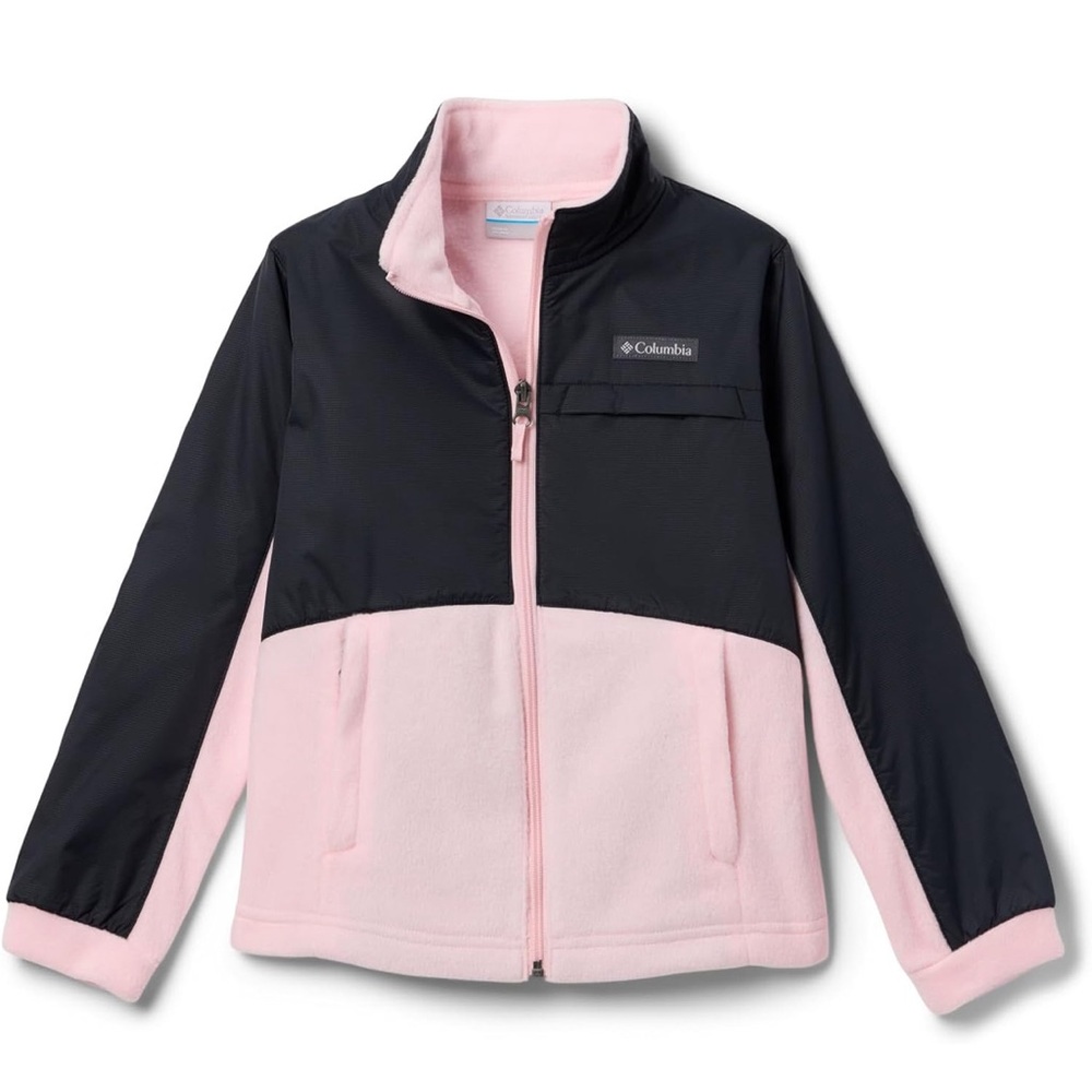 Columbia Girls' Birch Falls pink Jacket Overlay